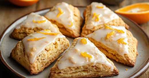 Brighten Your Day with These Orange Scones 🍊✨
