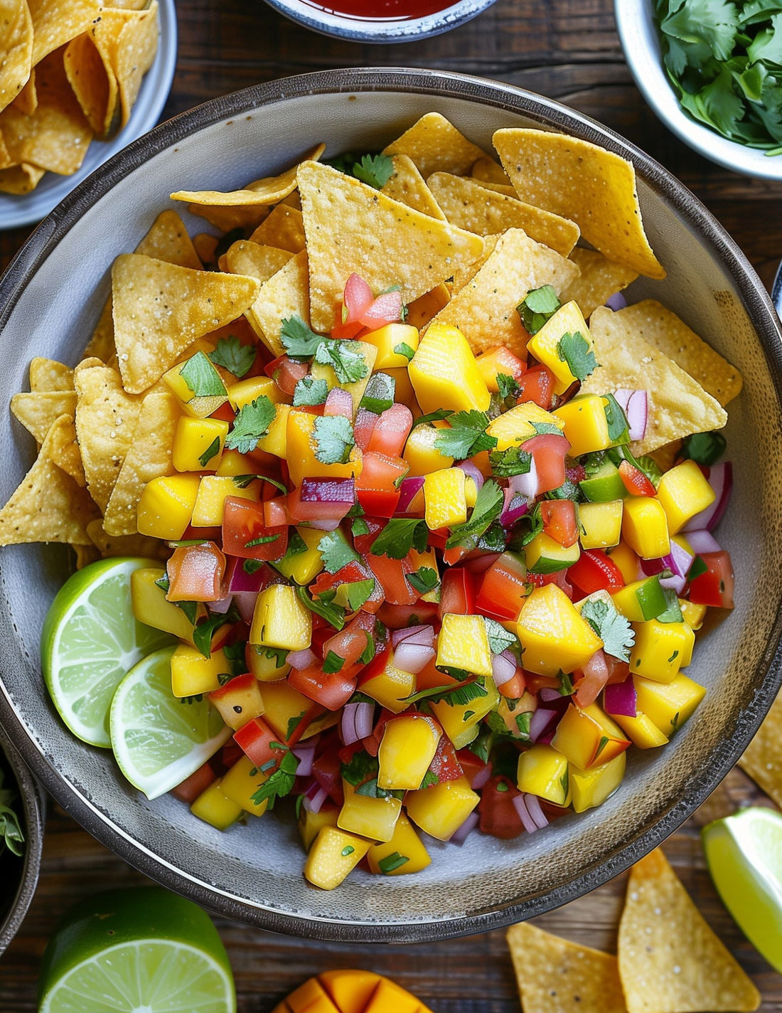 Mexican Mango Salsa - Al-Salsa Al-Makseekiya Bil Manga