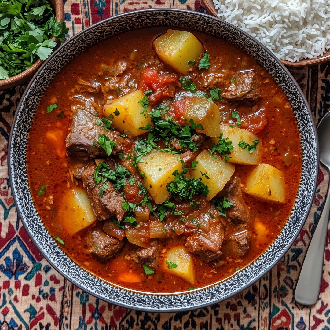 Marag Laham (Kuwaiti Lamb Stew)