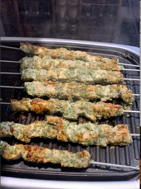 Green Goddess Chicken Skewers — A California Classic Reimagined