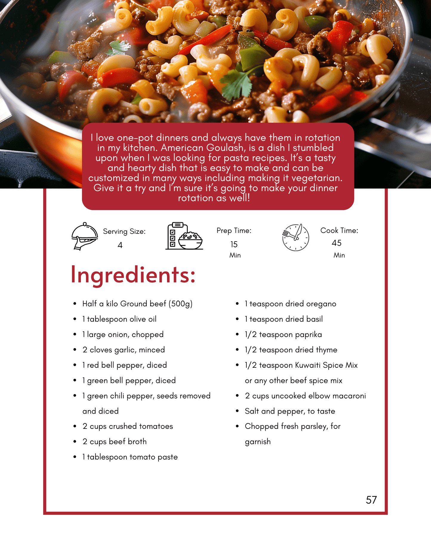 FROM MY MODERN KITCHEN - Digital Cookbook (English Version)