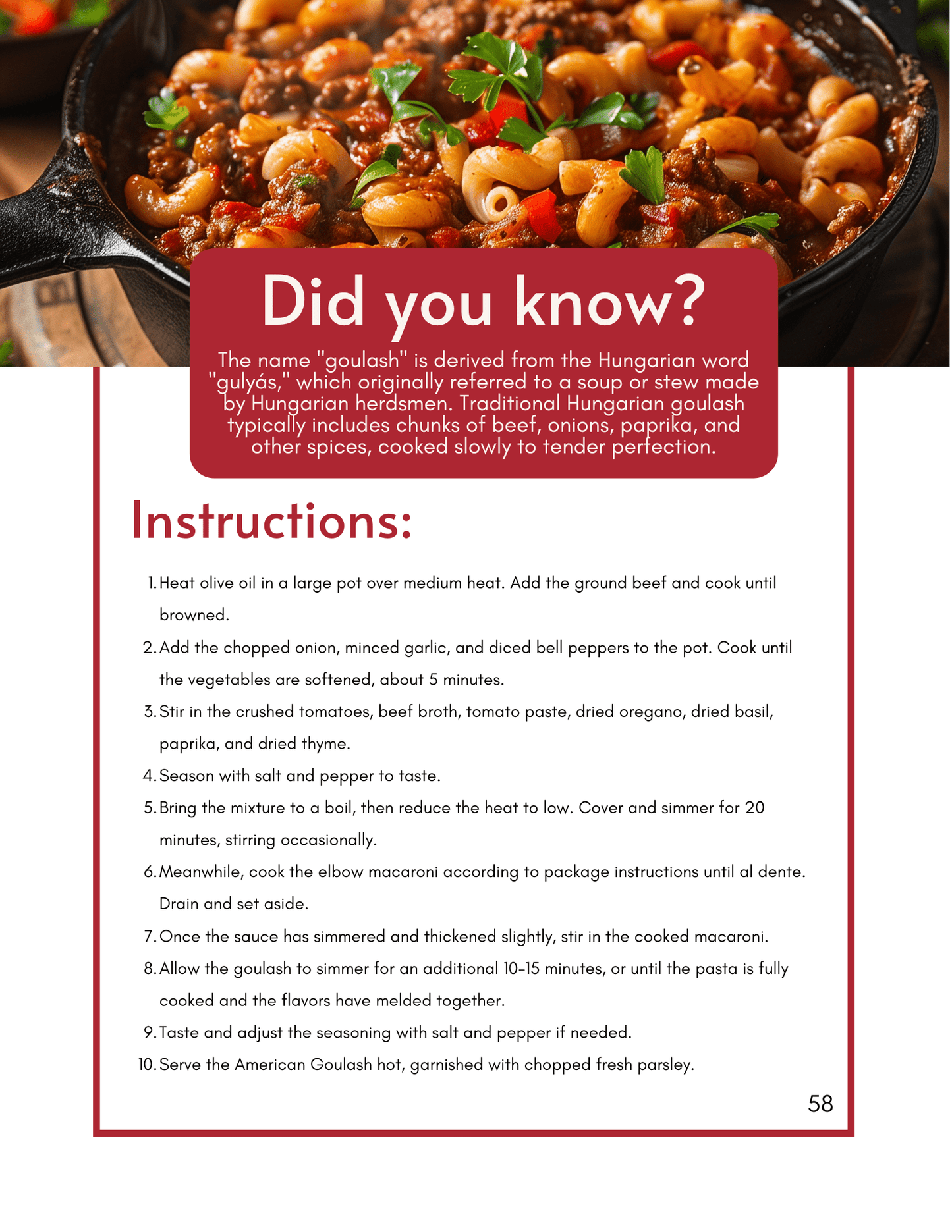 FROM MY MODERN KITCHEN - Digital Cookbook (English Version)