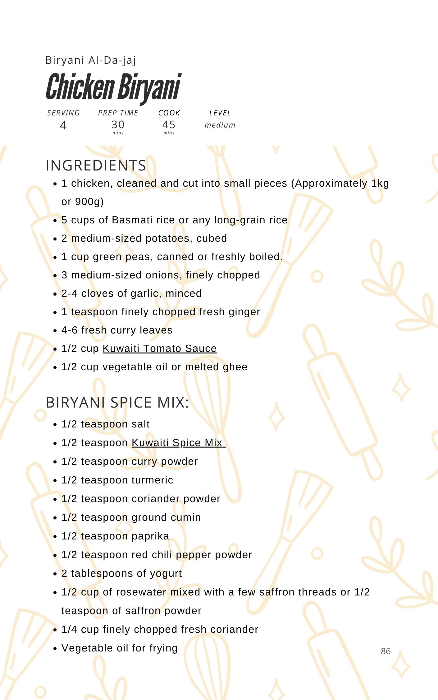 FROM MY CHILDHOOD KITCHEN - Digital Cookbook (English Version)