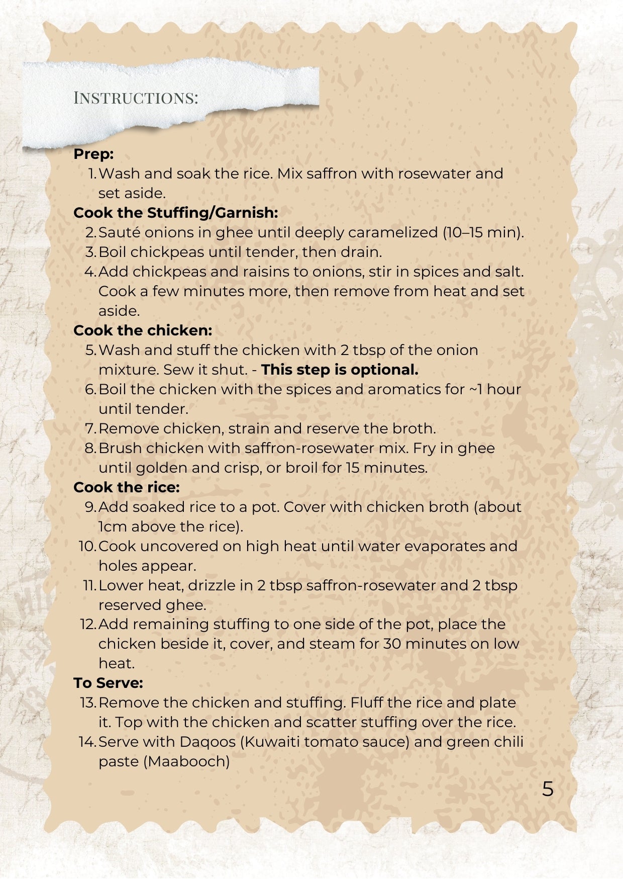 From Kuwait with Love – Free Kuwaiti Cookbook (Digital Download)