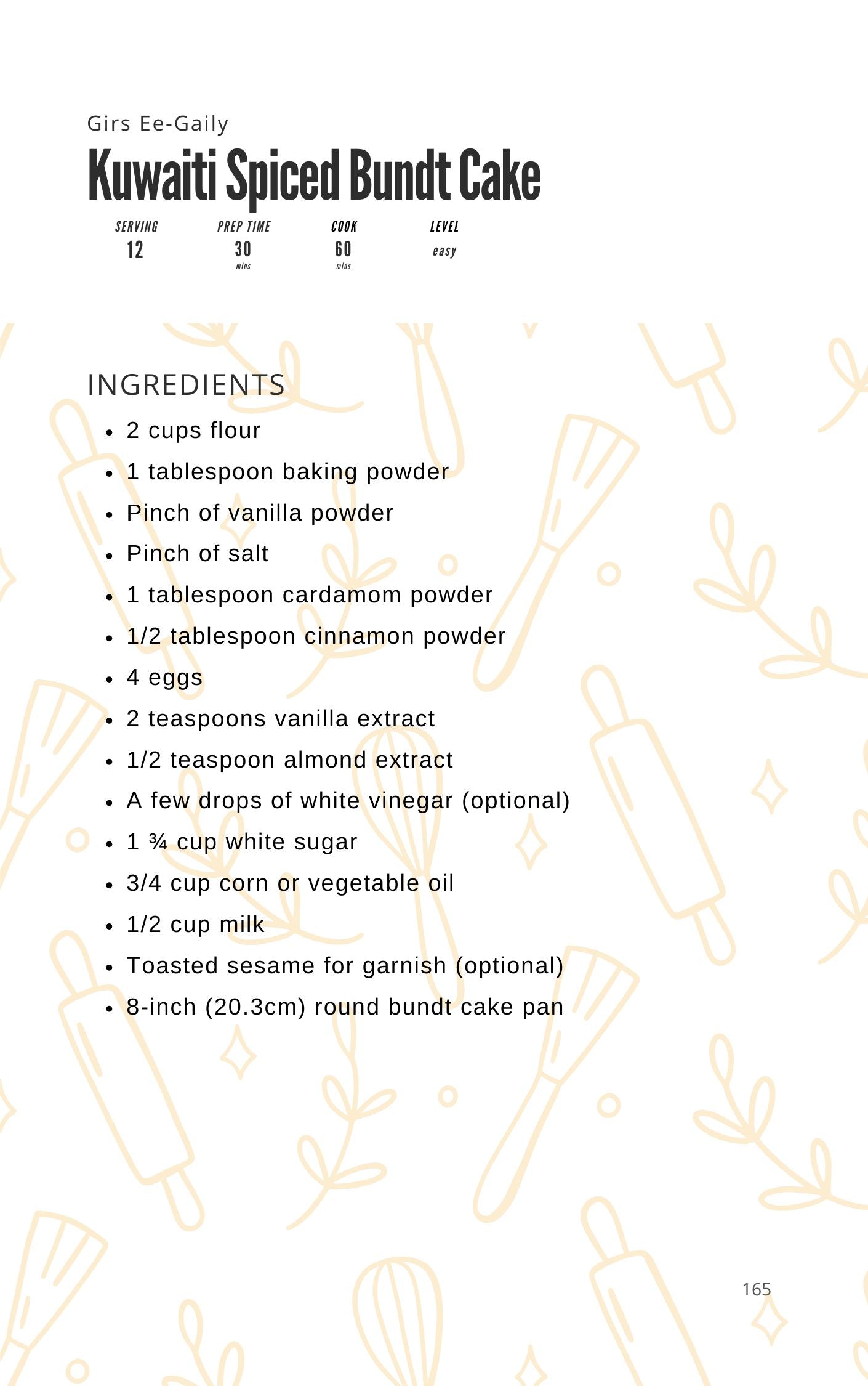 FROM MY CHILDHOOD KITCHEN - Digital Cookbook (English Version)