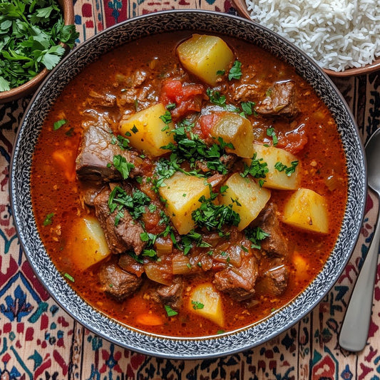 Marag Laham (Kuwaiti Lamb Stew)