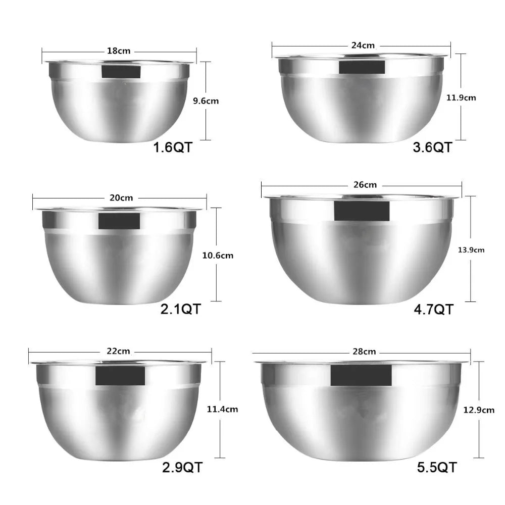 Stainless Steel Mixing Bowls