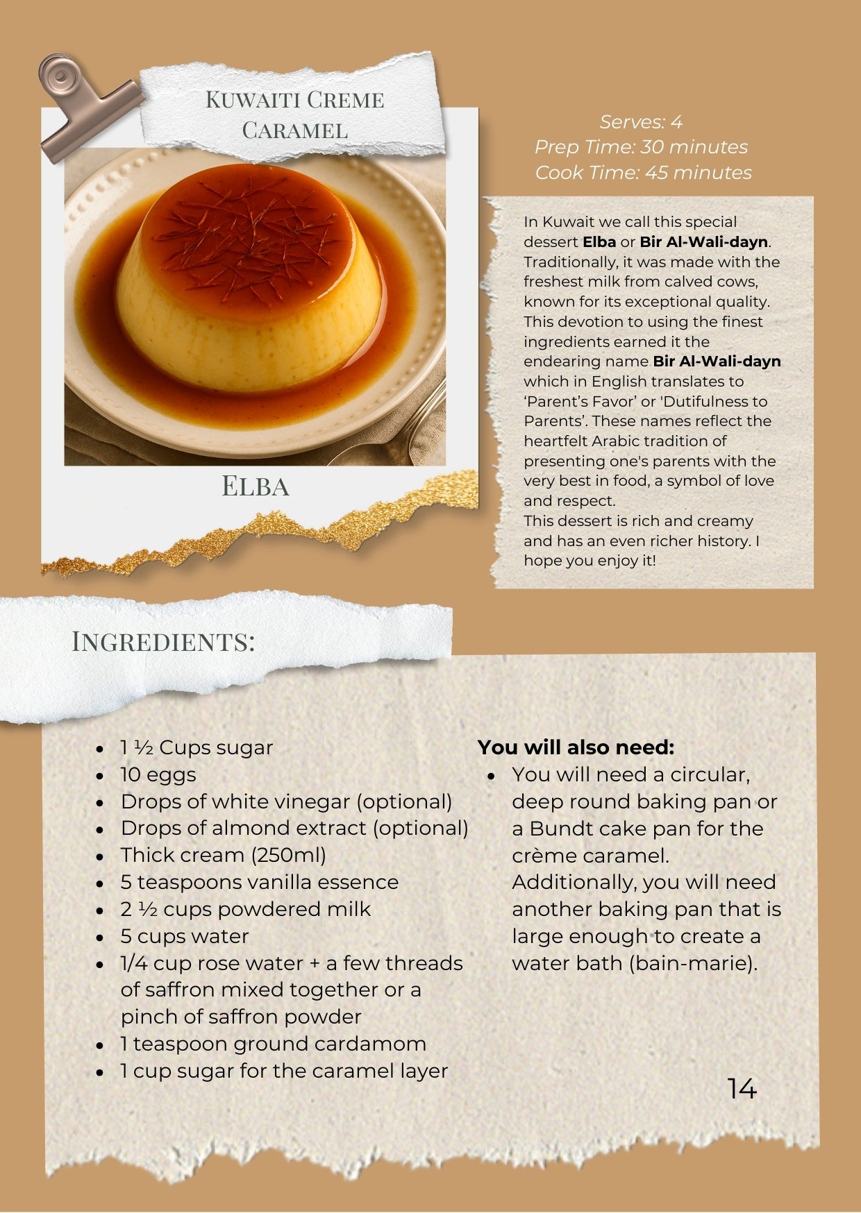 From My Kuwaiti Kitchen – Digital Cookbook (English) + Free Bonus Recipe Book