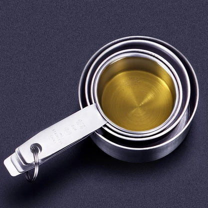 Stainless Steel Measuring Cups Set